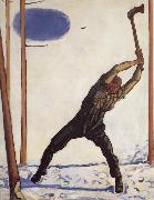 Ferdinand Hodler WOodcutter china oil painting reproduction
